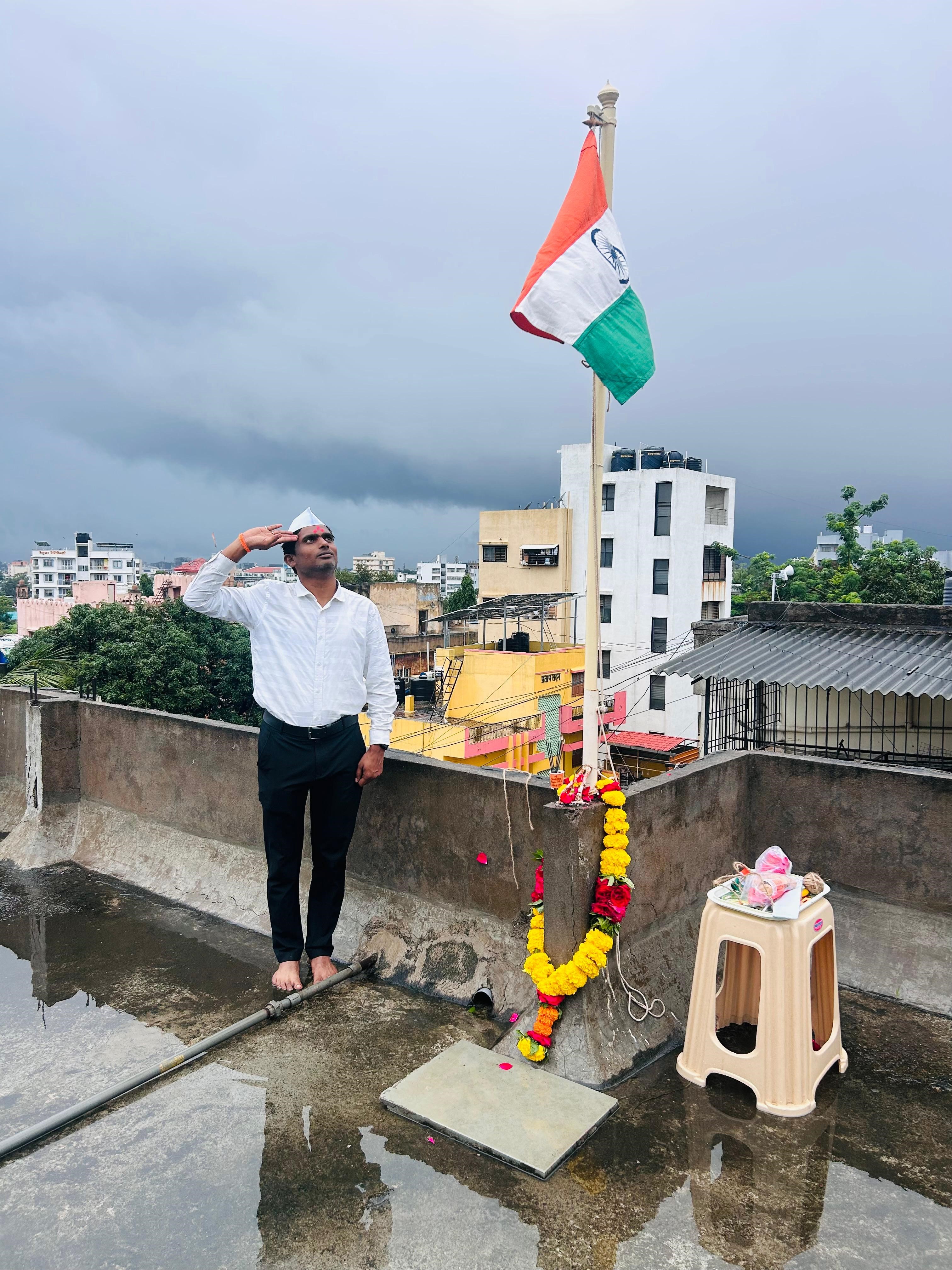 Flag Hoisting, 15 Aug, 2025