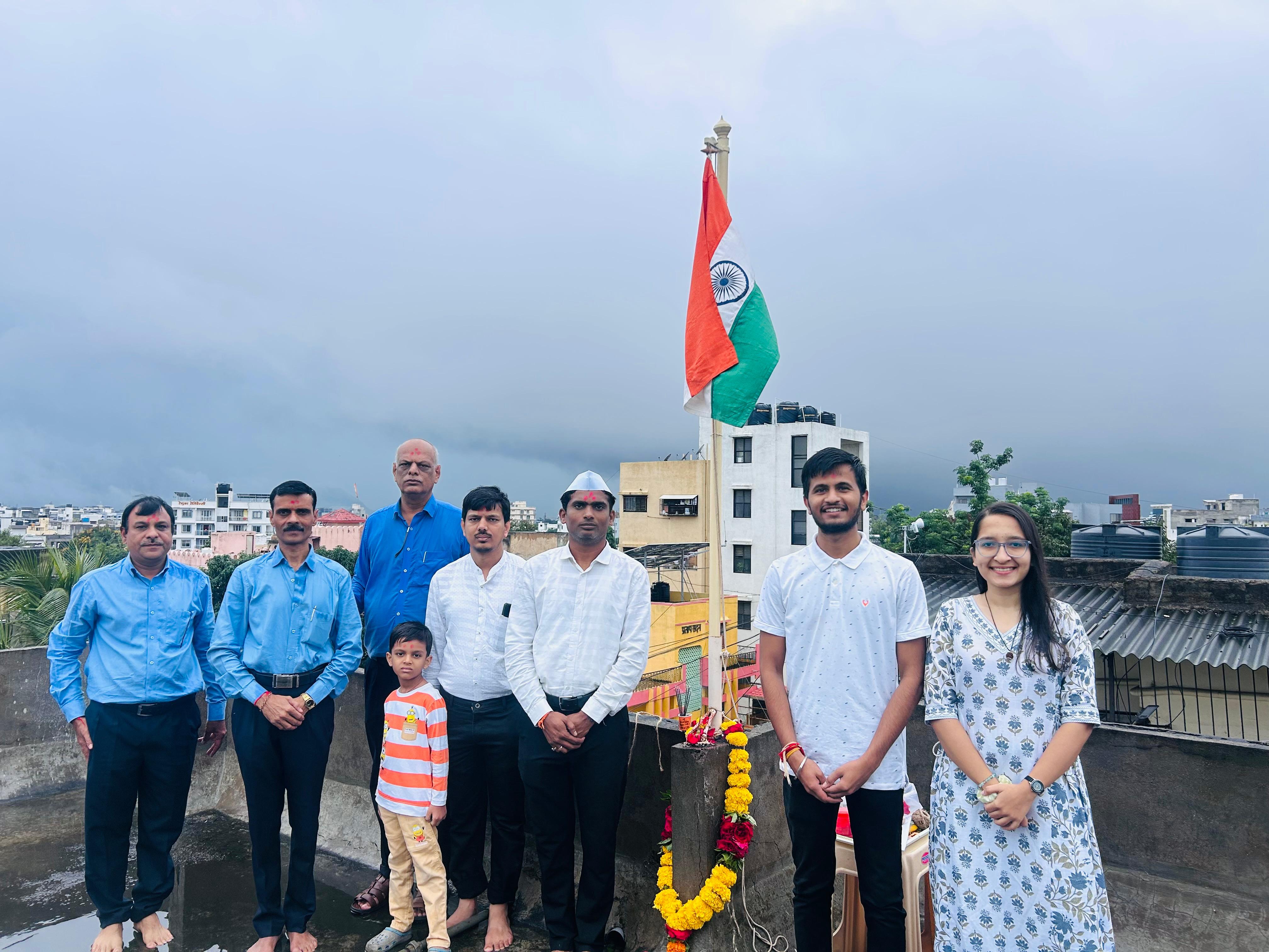Flag Hoisting, 15 Aug, 2025